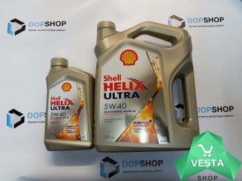 Масло Shell Helix Ultra 5W-40
