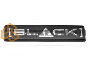 Орнамент боковой BLACK, шильдик