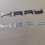Шильдик-орнамент XRAY в стиле Porsche