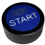Кнопка Start/Stop "Разъем-в-Разъем" для Лада Веста, синяя подсветка
