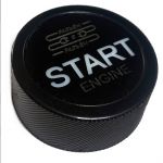 Кнопка Start/Stop "Разъем-в-Разъем" для Лада Гранта FL, синяя подсветка