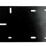 Рамка для госномера Maviko, силиконовая (Комплект - Синяя рамка + пластиковый адаптер)
